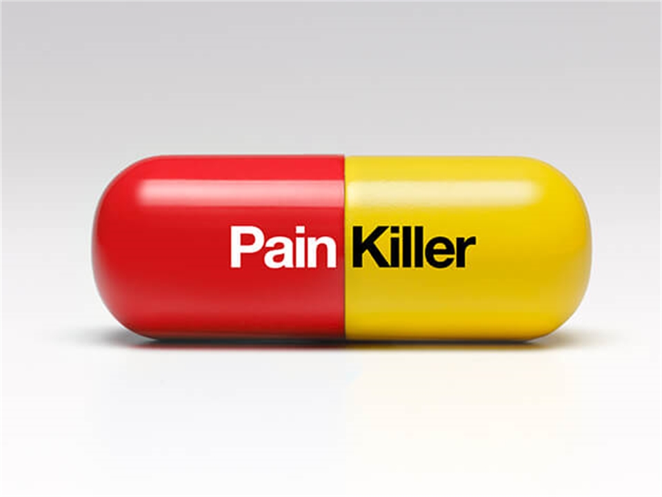 Pain killer for handbag