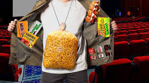 Bringing food into the movie theater