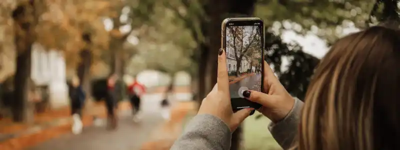 Filming people in public