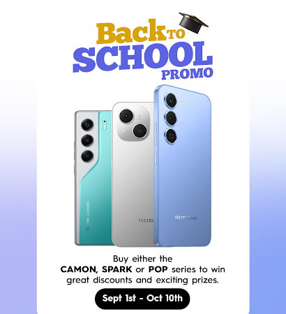 Back to School Made Bigger as TECNO Extends Promo with More Prizes Until October 10